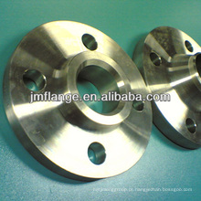 BS4504 PN16 aço carbono soldado pescoço rosca flange